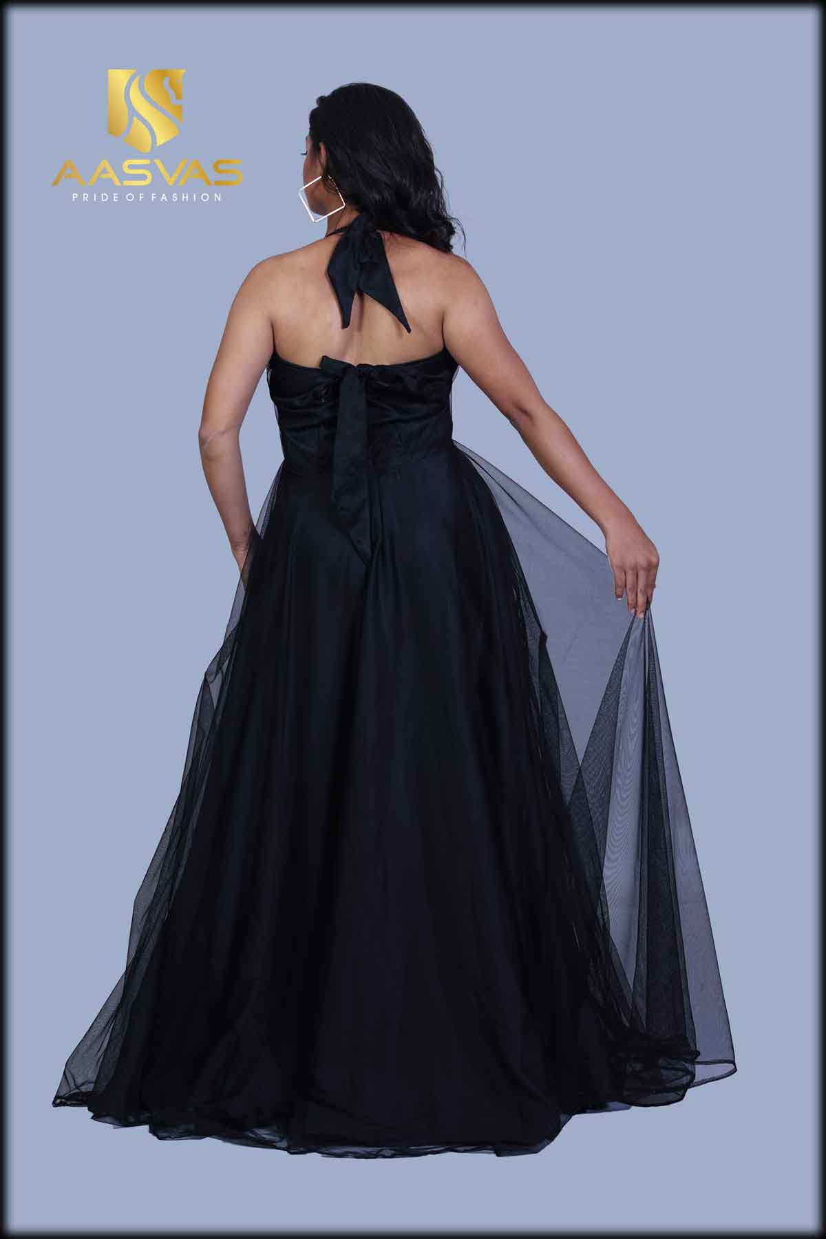 A Simple Black Gown